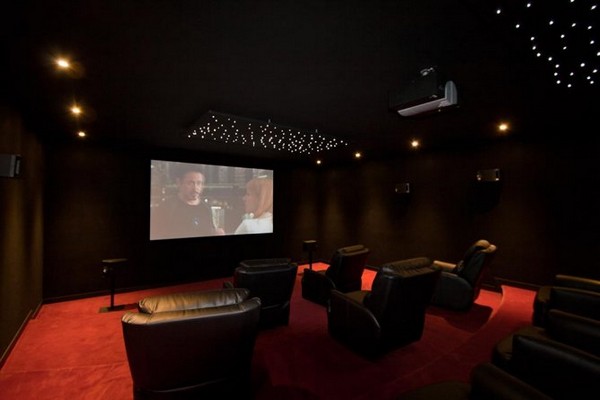 Fully fitted cinema